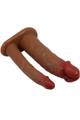 PRETTY LOVE - SLIP KEAVEN HARNESS UNIVERSALE E COMODO DOPPIO DILDO