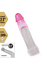 PRETTY LOVE - NERON REALISTICO 6 CM GUAINA DI ALLARGAMENTO PER PENE ROSA