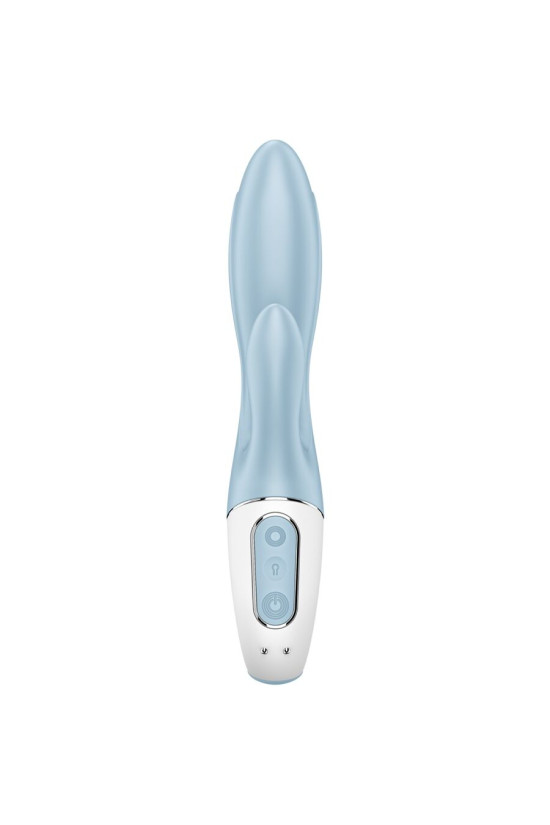 SATISFYER - AIR PUMP BUNNY 1 VIBRATORE GONFIABILE CONIGLIO BLU