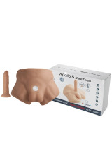 SILEXD - APOLLO S REALISTICO MEZZO TORSO MASCHILE CARAMELLO