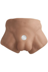 SILEXD - APOLLO S REALISTICO MEZZO TORSO MASCHILE CARAMELLO