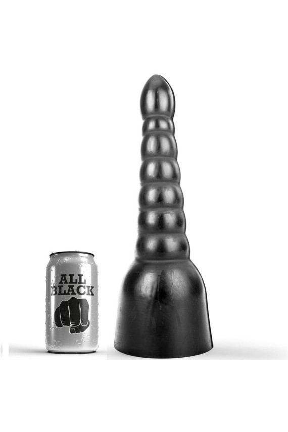 ALL BLACK - DILDO 34 CM