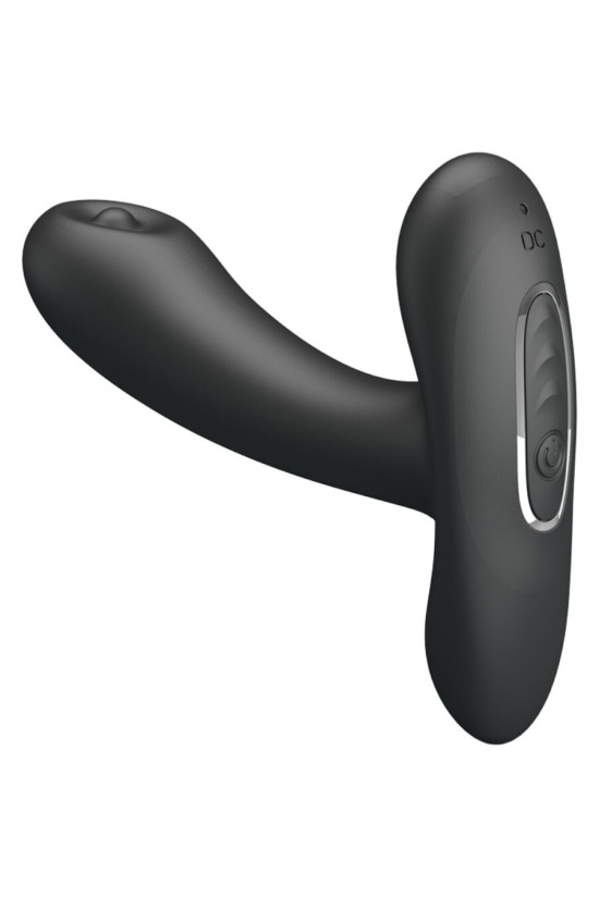 PRETTY LOVE - REMINGTON MASSAGGIATORE VIBRANTE ANALE E VAGINALE NERO