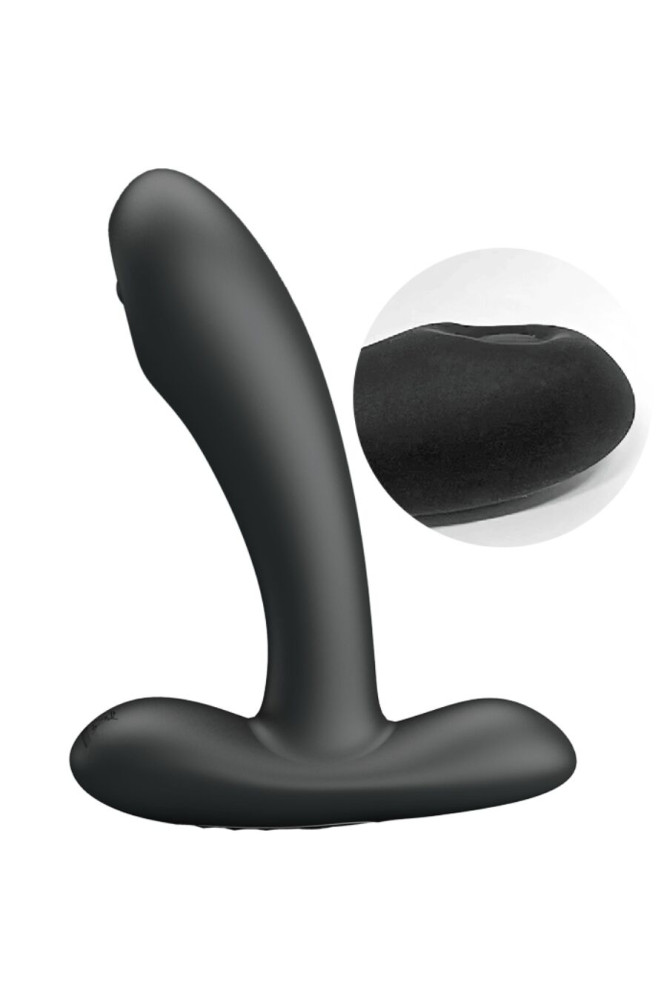 PRETTY LOVE - REMINGTON MASSAGGIATORE VIBRANTE ANALE E VAGINALE NERO