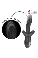 IBIZA - VIBRATORE POTENTE CON EFFETTO SPINTA E MORSO