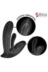 IBIZA - VIBRATORE INDOSSABILE CON STIMOLAZIONE DEL PUNTO G E DEL CLITORIDE CON TELECOMANDO