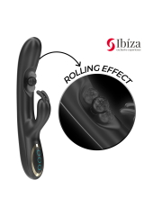 IBIZA - POTENTE VIBRATORE RABBIT CON PERLA ROTANTE MASSAGGIANTE