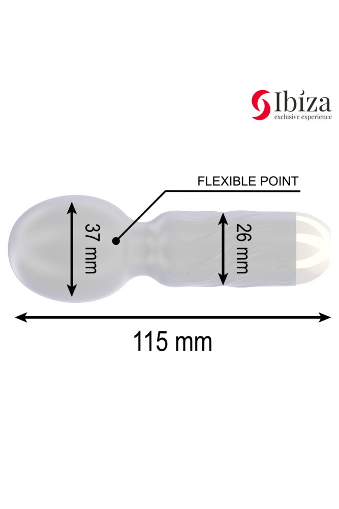 IBIZA - VIBRATORE A BACCHETTA TASCABILE