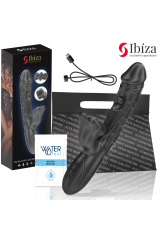 IBIZA - VIBRATORE E STIMOLATORE CLITORIDEO CON EFFETTO MORSO E ROTAZIONE