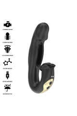 IBIZA - VIBRATORE ROSE EFFETTO FLICKING E STIMOLATORE DEL CLITORIDE