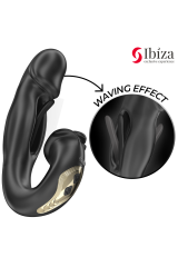 IBIZA - VIBRATORE ROSE EFFETTO FLICKING E STIMOLATORE DEL CLITORIDE