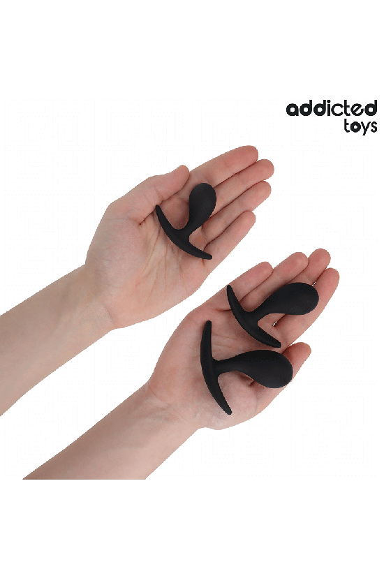 ADDICTED TOYS - SET DI 3 TAPPI ANALI MODELLO 3