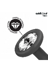 ADDICTED TOYS - SET DI 3 TAPPI ANALI CON GIOIELLO