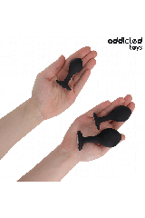 ADDICTED TOYS - SET DI 3 TAPPI ANALI CON GIOIELLO