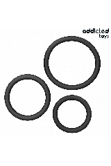 ADDICTED TOYS - SET DI ANELLI IN SILICONE MODELLO 2