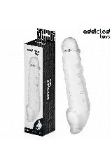 ADDICTED TOYS - ESTENSIONE PENE TRASPARENTE TAGLIA S 23 CM