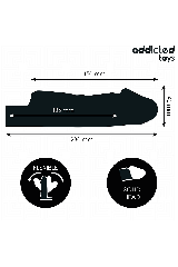 ADDICTED TOYS - ESTENSIONE PENE TRASPARENTE TAGLIA S 23 CM