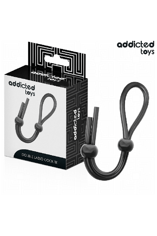 ADDICTED TOYS - CORDA IN SILICONE PER IL PENE A DOPPIO ANELLO