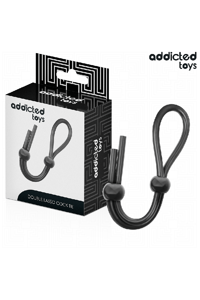 ADDICTED TOYS - CORDA IN SILICONE PER IL PENE A DOPPIO ANELLO