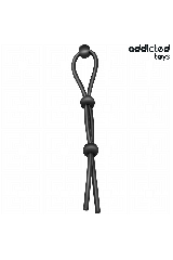 ADDICTED TOYS - CORDA IN SILICONE PER IL PENE A TRIPLO ANELLO