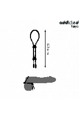 ADDICTED TOYS - CORDA IN SILICONE REGOLABILE PER IL PENE