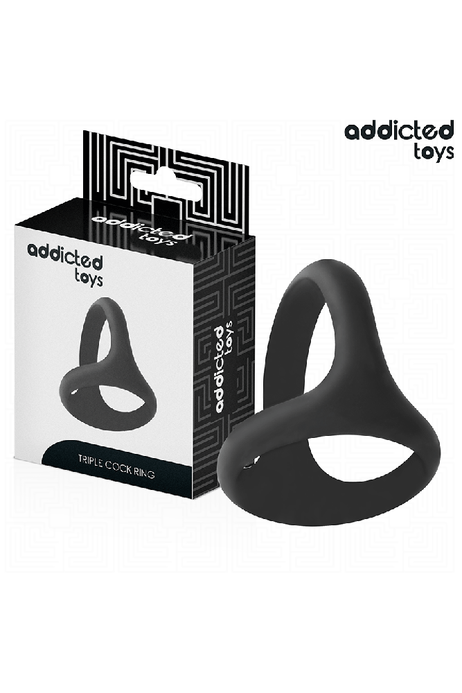 ADDICTED TOYS - ANELLO PER PENE TRIPLO SPESSO