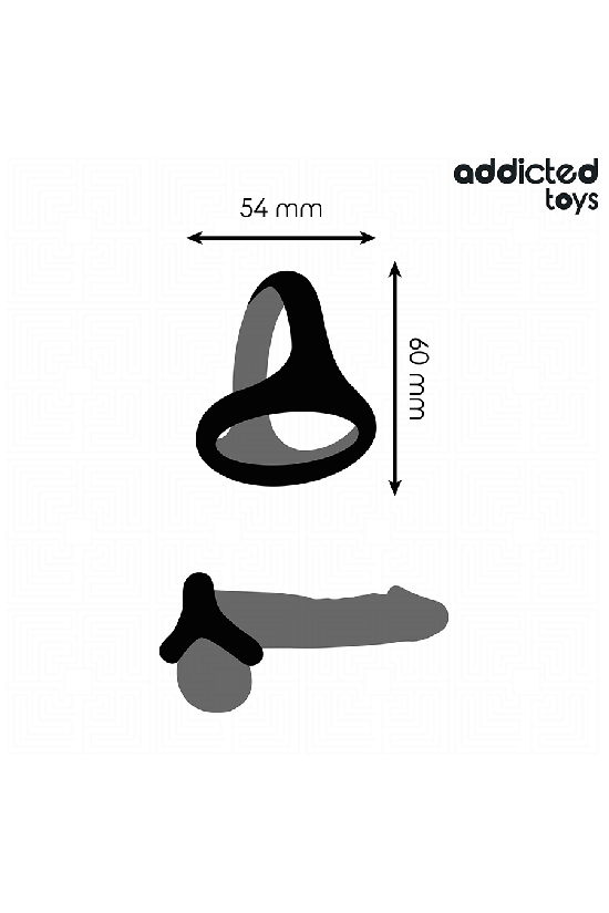 ADDICTED TOYS - ANELLO PER PENE TRIPLO SPESSO