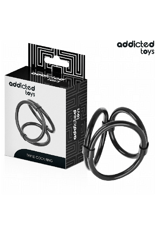 ADDICTED TOYS - ANELLO PER PENE TRIPLO