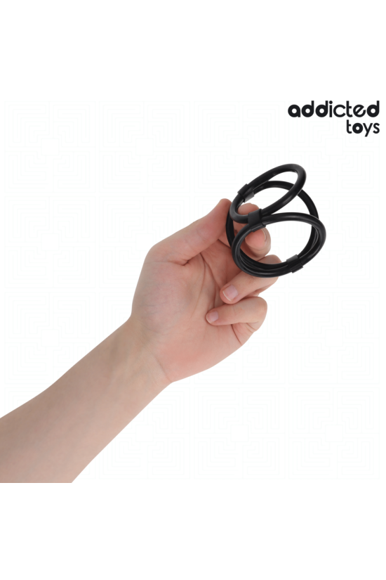 ADDICTED TOYS - ANELLO PER PENE TRIPLO
