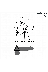 ADDICTED TOYS - ANELLO PER PENE TRIPLO