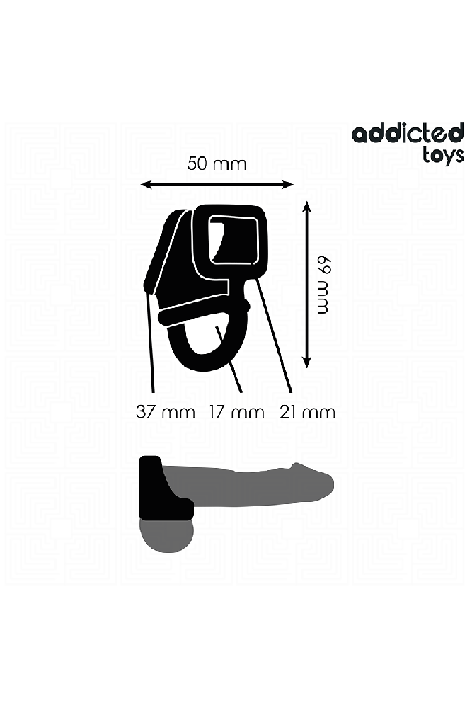 ADDICTED TOYS - ANELLO PER GABBIA PER PENE