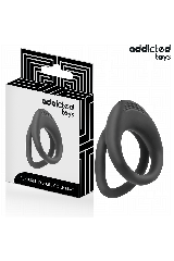 ADDICTED TOYS - ANELLO PER PENE A DOPPIA TEXTURE
