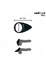 ADDICTED TOYS - ANELLO PER PENE A FORMA DI LACRIMA
