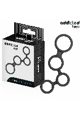 ADDICTED TOYS - ANELLO PER PENE CON DIVISORI PER TESTICOLI