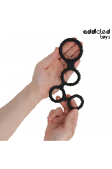 ADDICTED TOYS - ANELLO PER PENE CON DIVISORI PER TESTICOLI