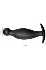 PRETTY LOVE - PLUG ANALE IN SILICONE 11.7 CM NERO