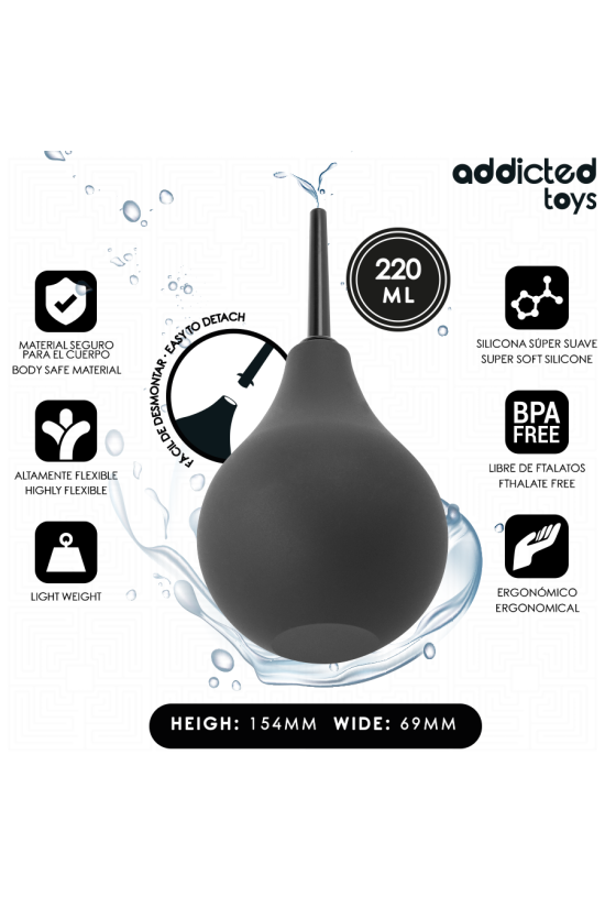 ADDICTED TOYS - DETERGENTE ANALE DA VIAGGIO TAGLIA L 220 ML