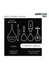 ADDICTED TOYS - DETERGENTE ANALE DA VIAGGIO TAGLIA L 220 ML
