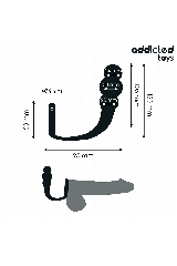 ADDICTED TOYS - PLUG ANALE CON ANELLO MODELLO 1