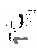 ADDICTED TOYS - PLUG ANALE CON ANELLO MODELLO 3