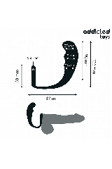 ADDICTED TOYS - PLUG ANALE CON ANELLO MODELLO 4