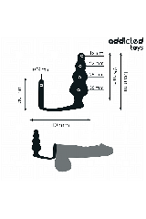 ADDICTED TOYS - PLUG ANALE CON ANELLO MODELLO 5