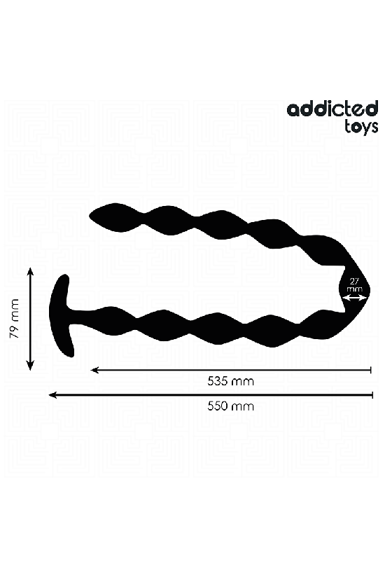 ADDICTED TOYS - TAPPO ANALE EXTRA LUNGO