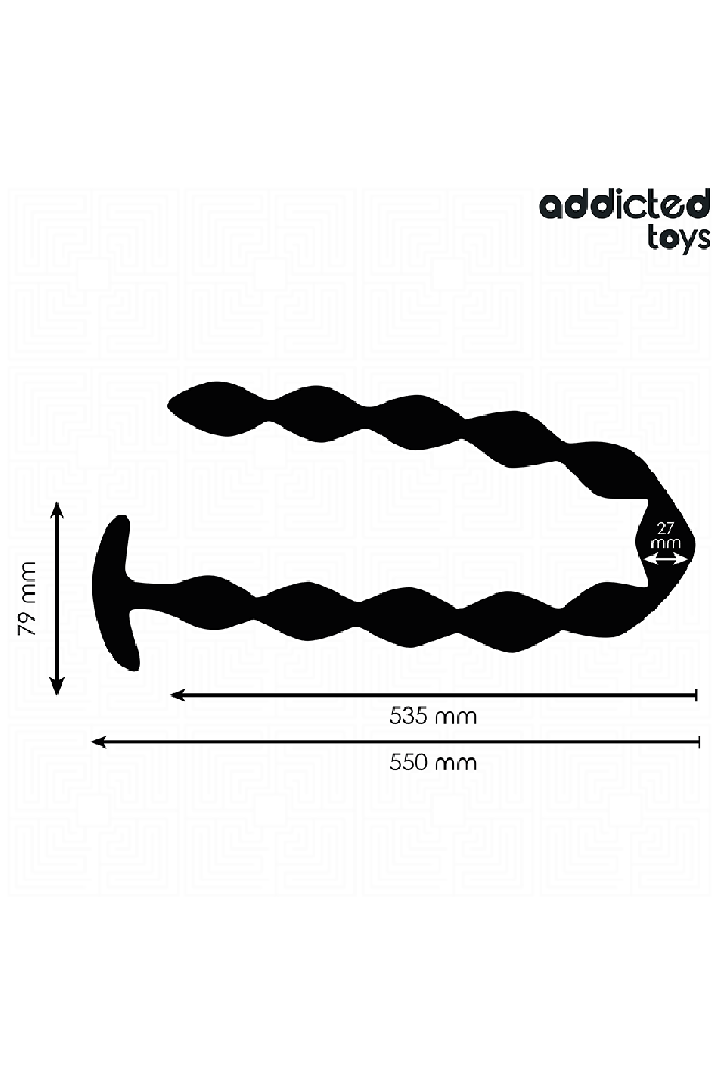 ADDICTED TOYS - TAPPO ANALE EXTRA LUNGO