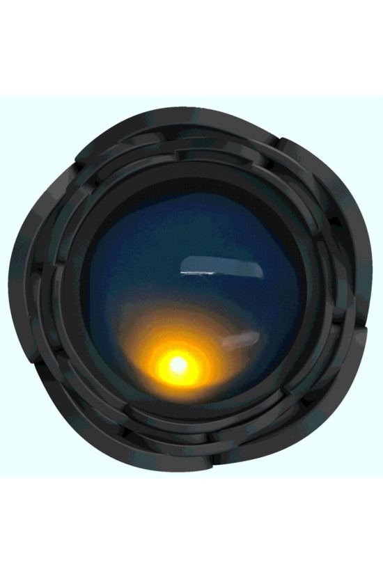 PRETTY LOVE - TARION PLUG ANALE CON LUCE LED NERO 12