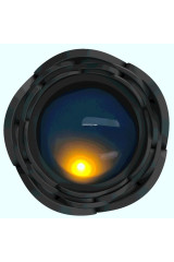 PRETTY LOVE - TARION PLUG ANALE CON LUCE LED NERO 12