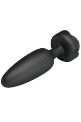 PRETTY LOVE - TARION PLUG ANALE CON LUCE LED NERO 12