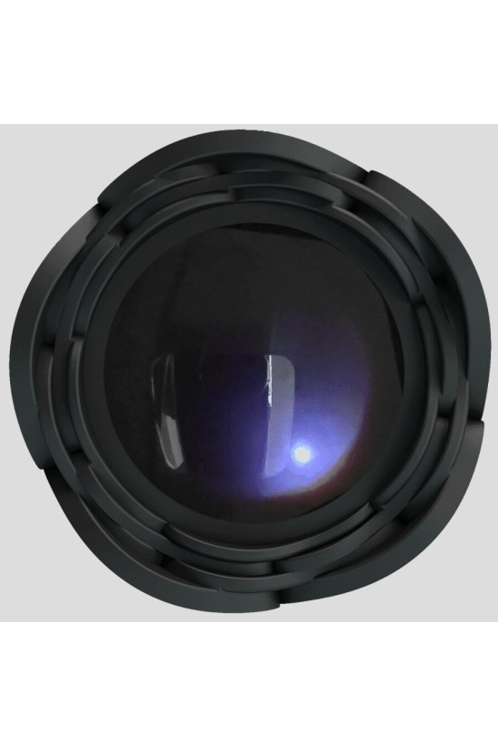 PRETTY LOVE - VARIAN PLUG ANALE CON LUCE LED NERO 10