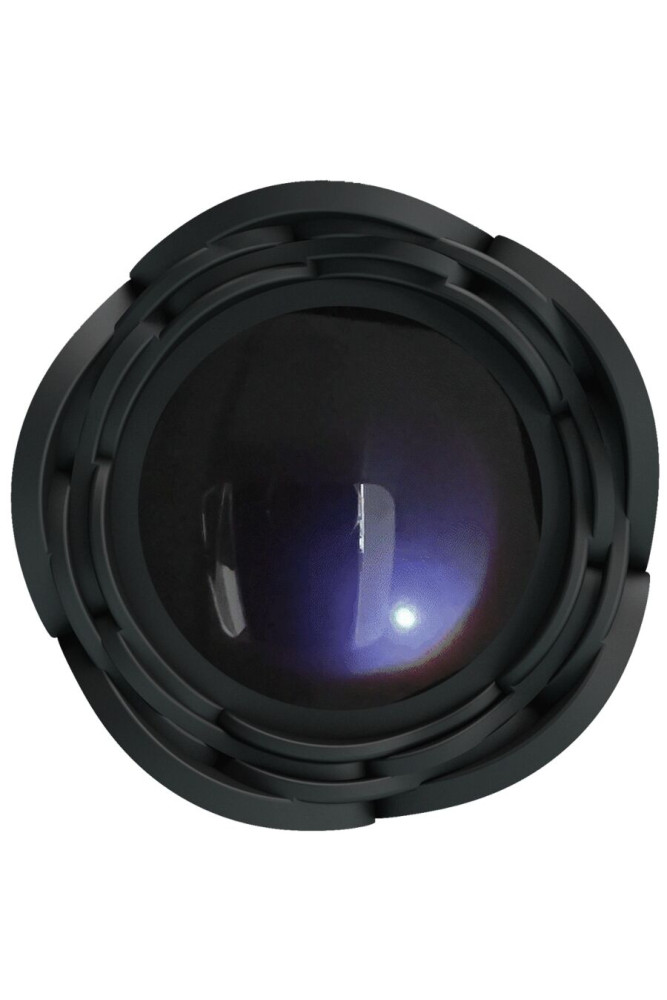 PRETTY LOVE - PLUG ANALE OLMAN CON LUCE LED NERO 8