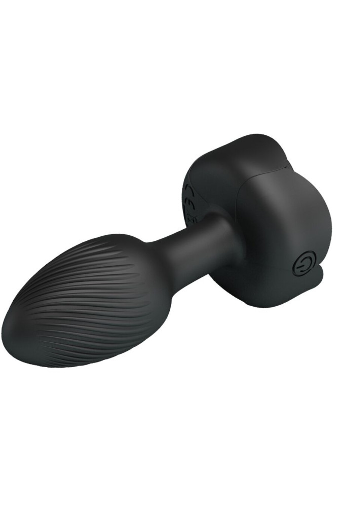 PRETTY LOVE - PLUG ANALE OLMAN CON LUCE LED NERO 8